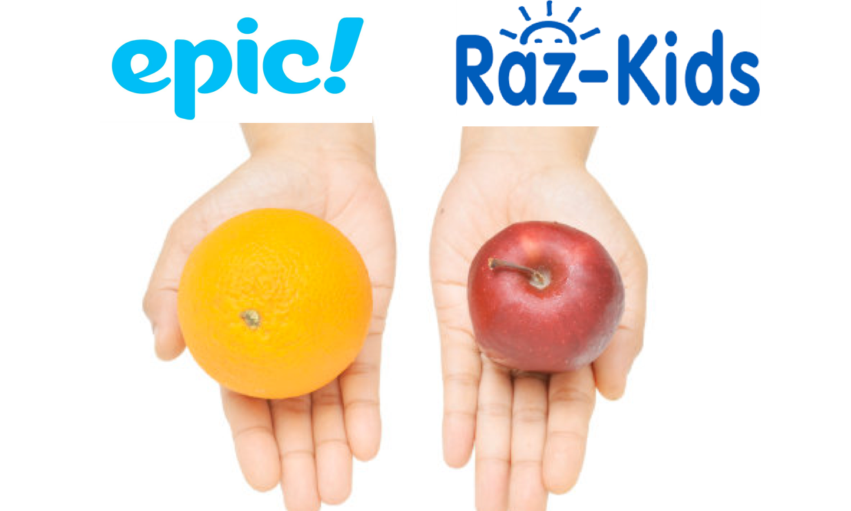 So sánh Raz-kids mở rộng và Epic!